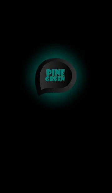 [LINE着せ替え] Pine Green  In Black Ver.5 (JP)の画像1