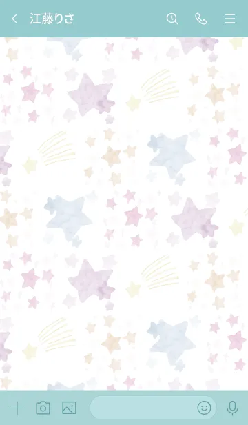 [LINE着せ替え] 推し色あるかな～着せ替え240～の画像3