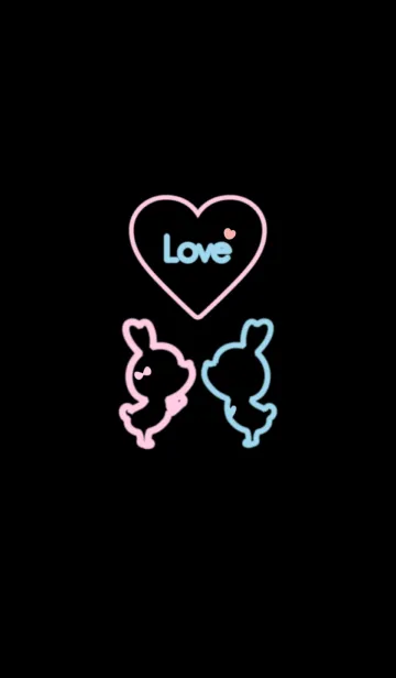 [LINE着せ替え] NEON LOVE THEME 26の画像1