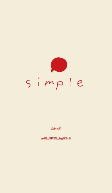 a40_25_ベージュ3-6のLINE着せ替え