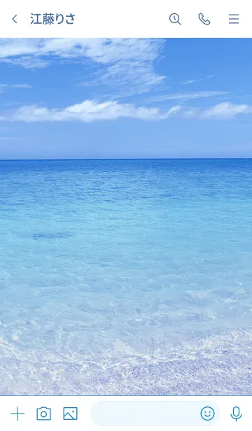 [LINE着せ替え] Summer ocean ALOHA 8の画像3