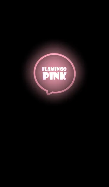 [LINE着せ替え] Flamingo Pink  Neon Theme Ver.3 (JP)の画像1