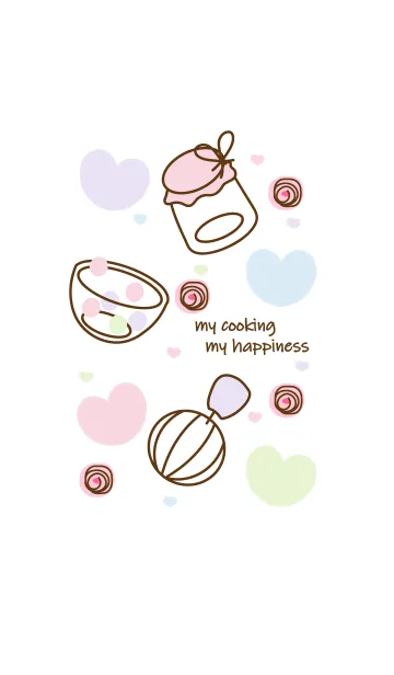 [LINE着せ替え] My cooking my happiness 2の画像1
