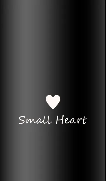 [LINE着せ替え] Small Heart *GlossyBlack 6*の画像1