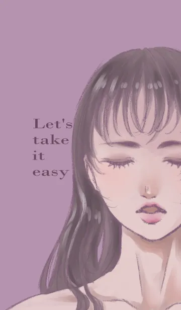 [LINE着せ替え] Let's take it easyの画像1