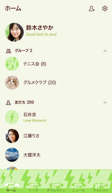 [LINE着せ替え] The Thunder 51の画像2