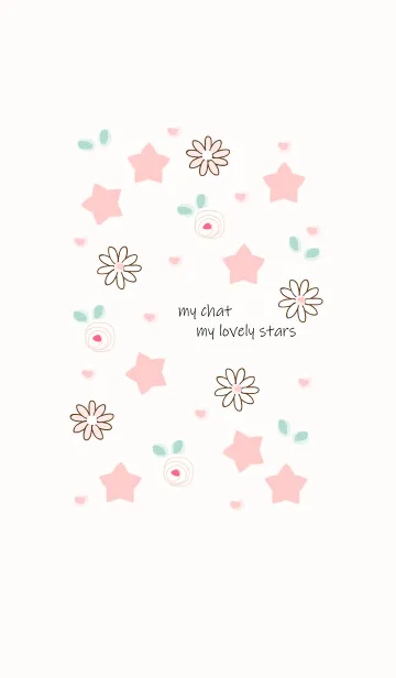 [LINE着せ替え] My chat my lovely stars 31の画像1