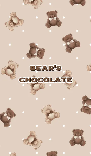 [LINE着せ替え] BEAR'S CHOCOLATEの画像1