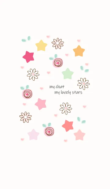 [LINE着せ替え] mini stars 12 :)の画像1
