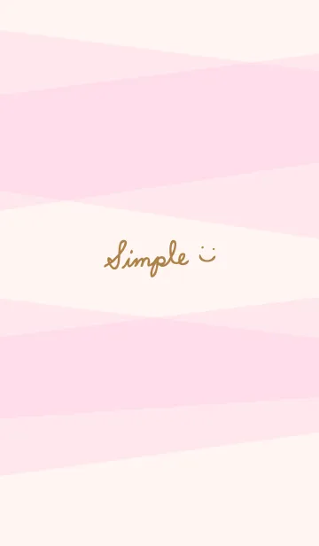 [LINE着せ替え] 色面構成 ピンク スマイル6の画像1