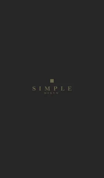 [LINE着せ替え] MATTE BLACK -SIMPLE SQUARE- 38の画像1