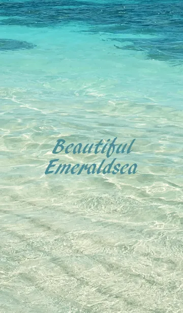 [LINE着せ替え] Beautiful-Emeraldsea 19の画像1