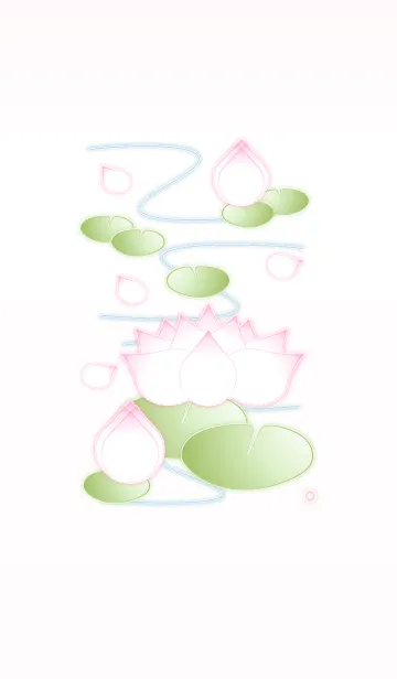 [LINE着せ替え] Elegant Lotus！ (Pink V.4)の画像1