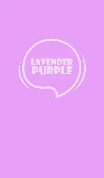 [LINE着せ替え] Love Lavender Purple Theme Vr.7 (JP)の画像1