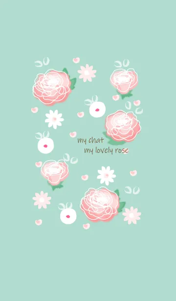 [LINE着せ替え] Little roses little happiness 10の画像1