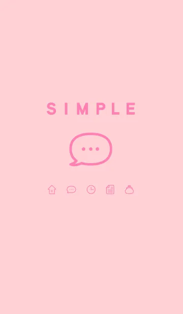 シンプルカラー / ピーチの着せ替えメイン画像