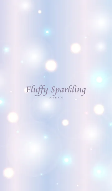 [LINE着せ替え] Fluffy Sparkling - MEKYM - 27の画像1