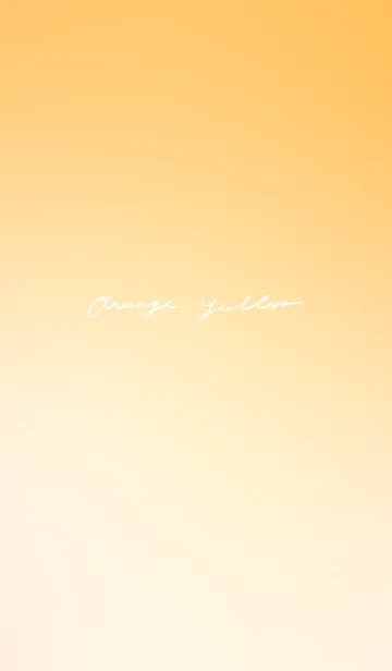 [LINE着せ替え] グラデーション_オレンジイエローの画像1