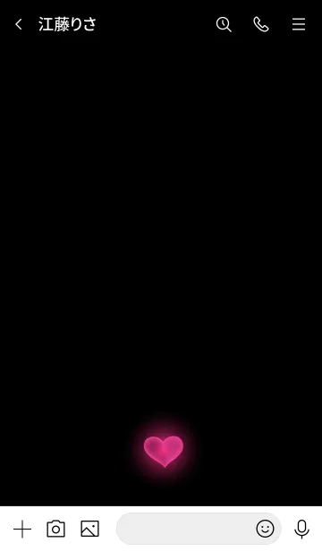 [LINE着せ替え] HEART LIGHT.MEKYM 12の画像3