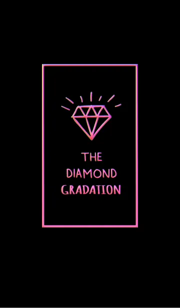 [LINE着せ替え] ザ ダイアモンド グラデーション 66の画像1