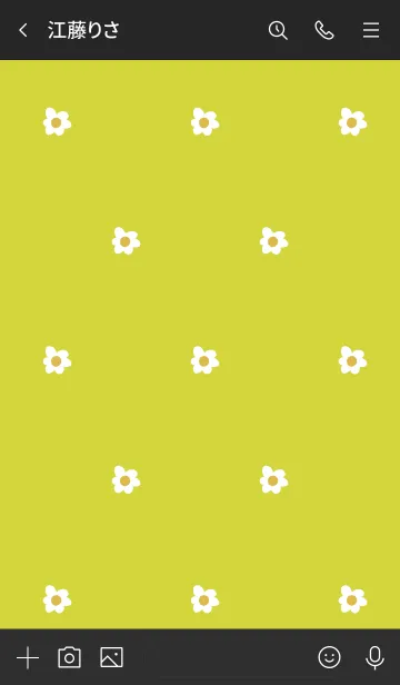 [LINE着せ替え] 黒と黄色 : Hanaの画像3