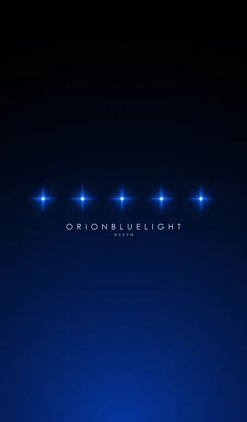 [LINE着せ替え] ORION BLUE STARLIGHTの画像1