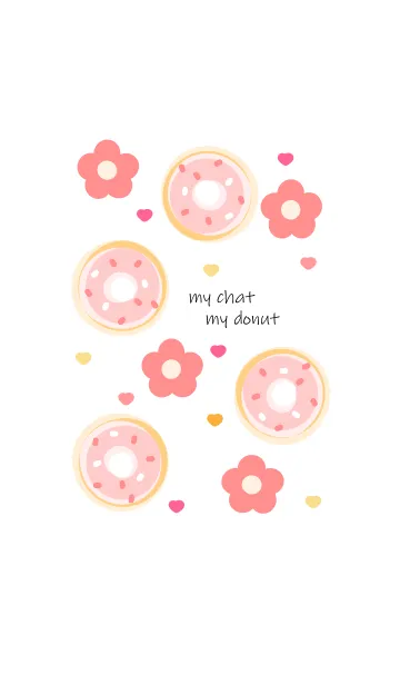 [LINE着せ替え] Donut Donut Donut 10 ！の画像1