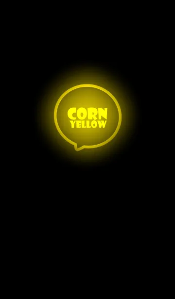 Corn Yellow  Neon Theme Ver.3 (JP)の着せ替えメイン画像