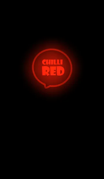 [LINE着せ替え] Chilli Red Neon Theme Ver.3 (JP)の画像1