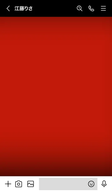 [LINE着せ替え] Chilli Red Neon Theme Ver.3 (JP)の画像3