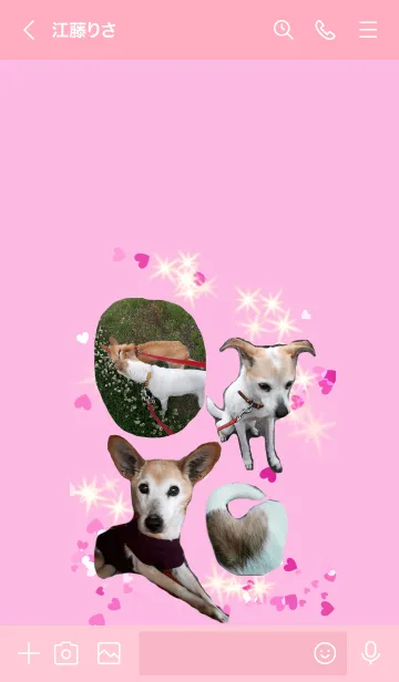 [LINE着せ替え] ワンちゃん わんわん！の画像3