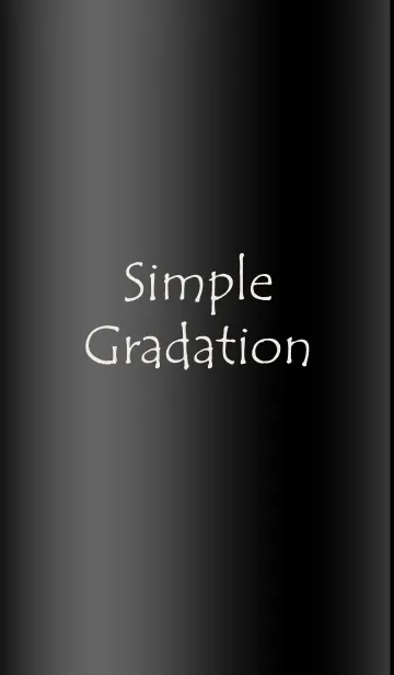 [LINE着せ替え] Simple Gradation -GlossyBlack 6-の画像1