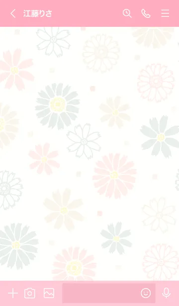 [LINE着せ替え] 春満開 四角9の画像3