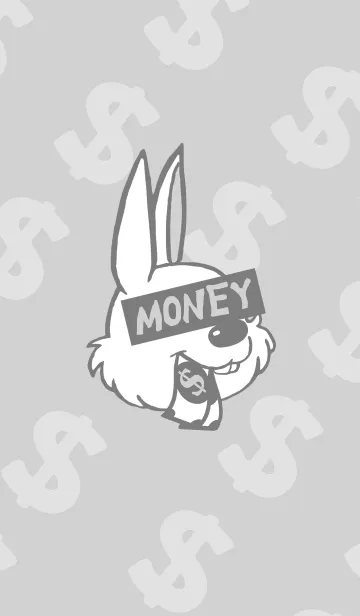 [LINE着せ替え] マネー ラビット 023の画像1