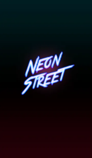 [LINE着せ替え] ネオンストリート NEON STREETの画像1