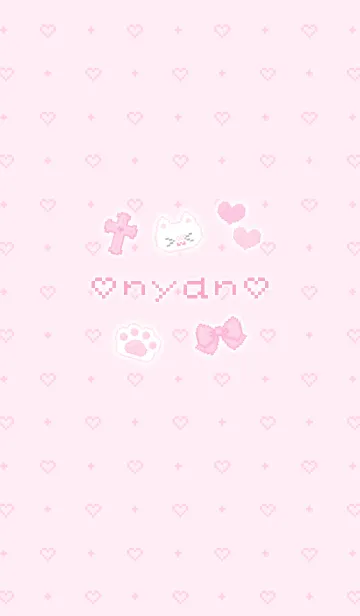 [LINE着せ替え] ♡ nyan ♡ 量産型 | 地雷系 | ピンクの画像1