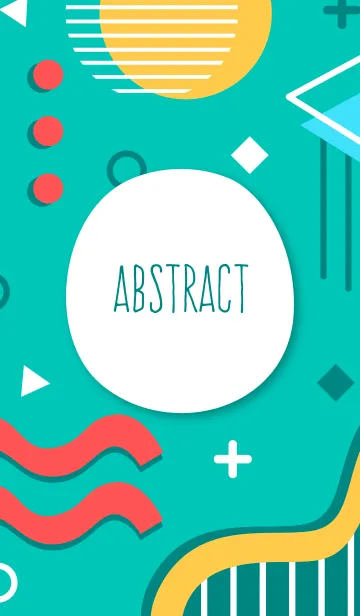 [LINE着せ替え] Abstract Flat Robin's Egg Blue 2の画像1