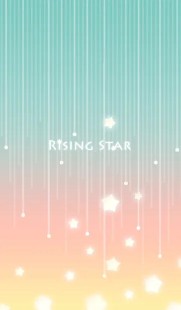 [LINE着せ替え] Rising Star/グリーン18.v2の画像1