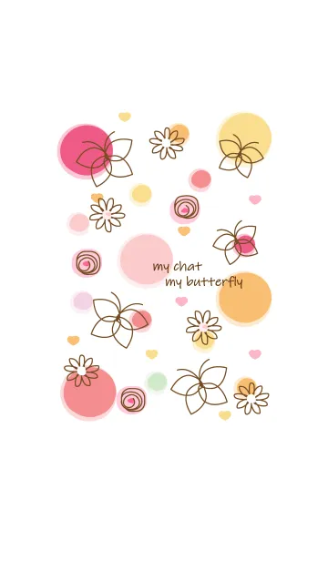 [LINE着せ替え] Fancy butterfly 6の画像1