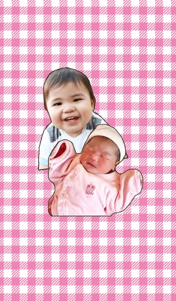 [LINE着せ替え] みこと&みおりの画像1