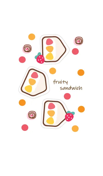 [LINE着せ替え] Fruity sandwich 2の画像1