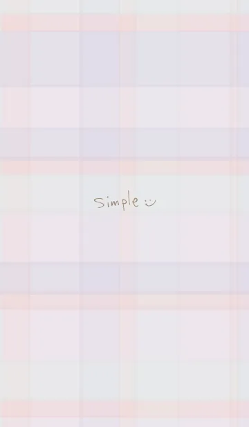 [LINE着せ替え] くすみカラーチェック14の画像1