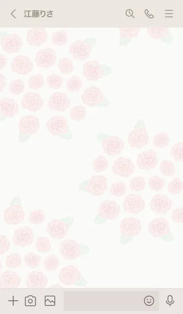 [LINE着せ替え] バラの花束をあなたに21の画像3