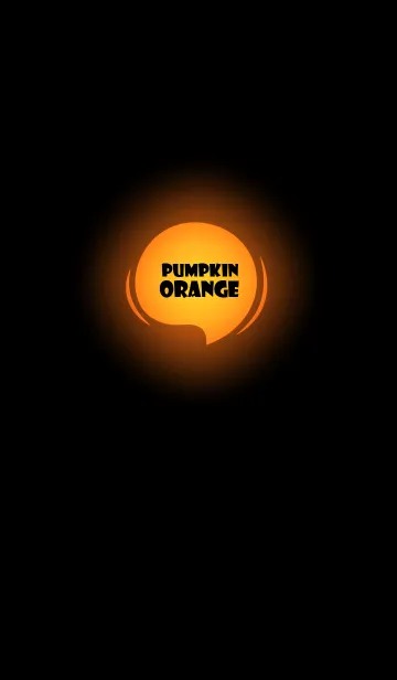 [LINE着せ替え] Pumpkin Orange In Black Vr.7 (JP)の画像1