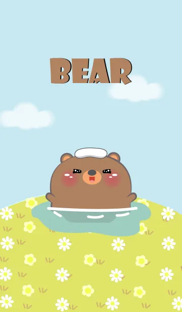 [LINE着せ替え] Enjoy Bear Theme (JP)の画像1