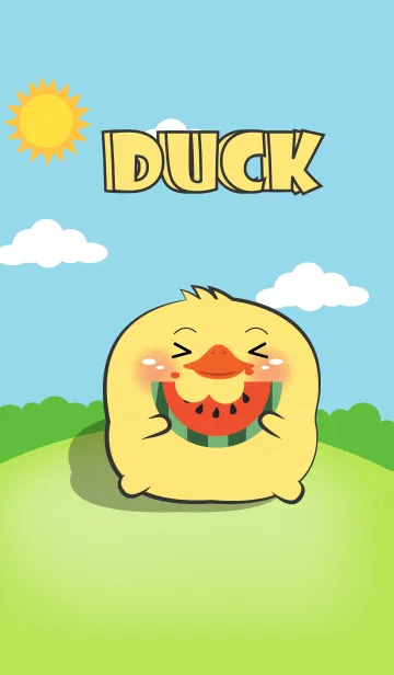 [LINE着せ替え] Chubby Duck Theme (JP)の画像1