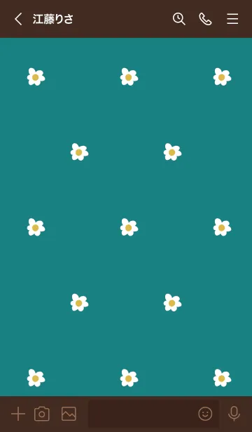 [LINE着せ替え] 茶色と緑 : Hanaの画像3