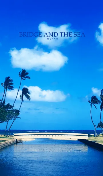 [LINE着せ替え] BRIDGE AND THE SEA.HAWAIIの画像1