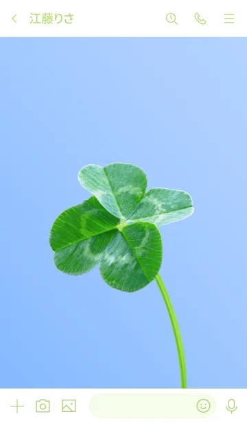 [LINE着せ替え] LuckyClover6の画像3