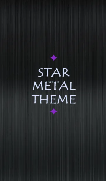 [LINE着せ替え] スター メタル 58の画像1